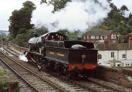 2857 returns to  steam 1985